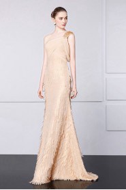 Trumpet / Mermaid One Shoulder Evening / Prom Dress