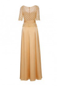 Sheath / Column Square Evening / Prom Dress with Beading