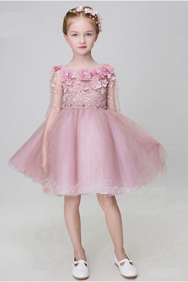 A-line Flower Girl Dress