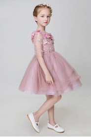 A-line Flower Girl Dress