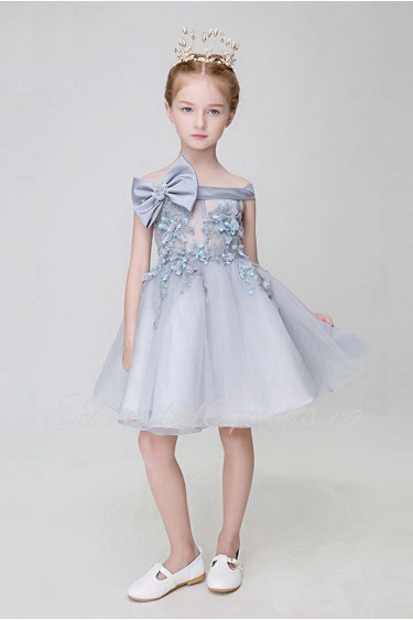 A-line Flower Girl Dress