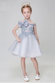 A-line Flower Girl Dress