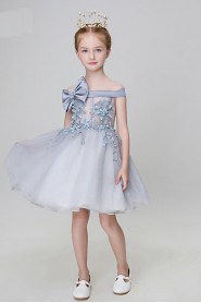 A-line Flower Girl Dress