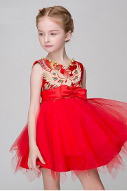 A-line Flower Girl Dress