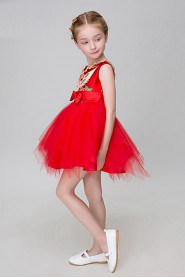 A-line Flower Girl Dress