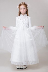 A-line Flower Girl Dress