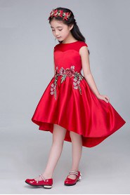 A-line Flower Girl Dress