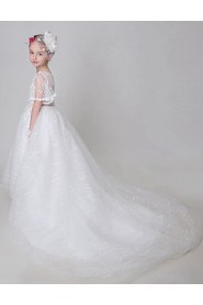 A-line Flower Girl Dress