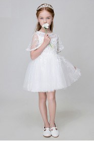 A-line Flower Girl Dress