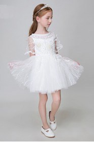 A-line Flower Girl Dress