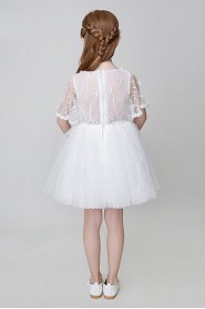 A-line Flower Girl Dress