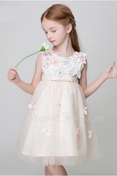 A-line Flower Girl Dress