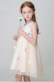 A-line Flower Girl Dress