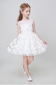 A-line Flower Girl Dress