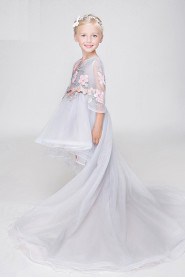 A-line Flower Girl Dress