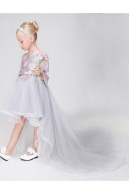 A-line Flower Girl Dress