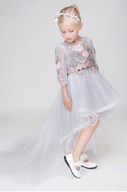 A-line Flower Girl Dress