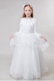 A-line Flower Girl Dress