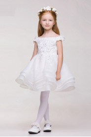 A-line Flower Girl Dress