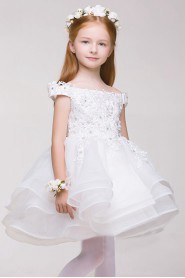 A-line Flower Girl Dress