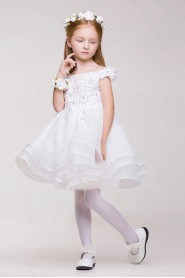 A-line Flower Girl Dress