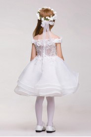 A-line Flower Girl Dress