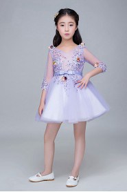 A-line Flower Girl Dress