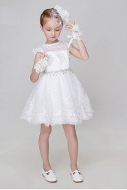 A-line Flower Girl Dress