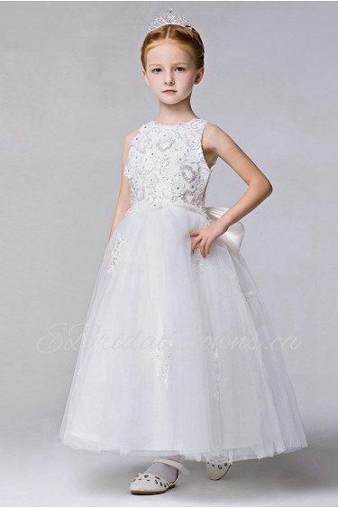 A-line Flower Girl Dress