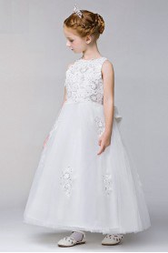 A-line Flower Girl Dress