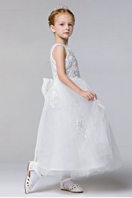 A-line Flower Girl Dress