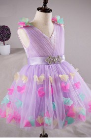 A-line Flower Girl Dress