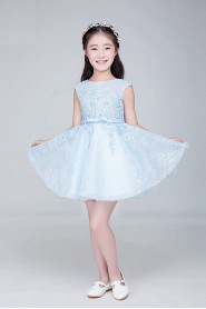 A-line Flower Girl Dress