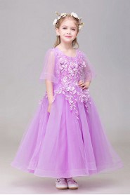 A-line Flower Girl Dress