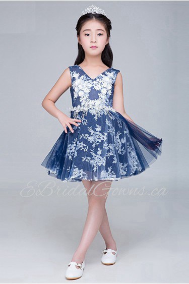 A-line Flower Girl Dress