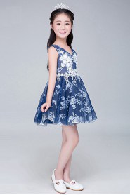 A-line Flower Girl Dress