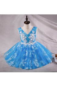 A-line Flower Girl Dress