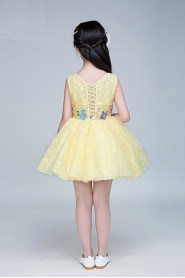 A-line Flower Girl Dress