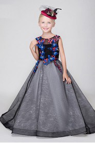 A-line Flower Girl Dress