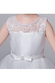 A-line Flower Girl Dress