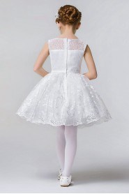 A-line Flower Girl Dress