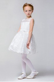 A-line Flower Girl Dress