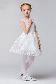 A-line Flower Girl Dress