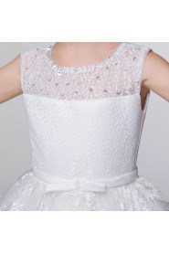 A-line Flower Girl Dress