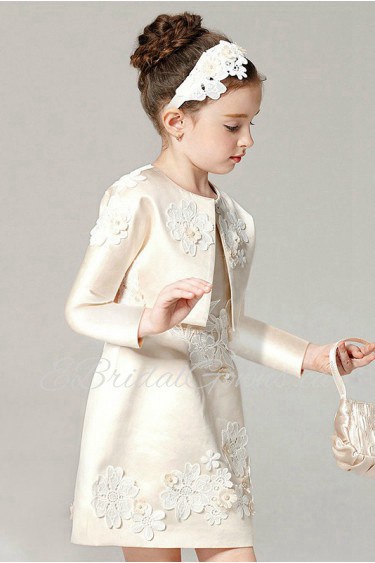 A-line Flower Girl Dress