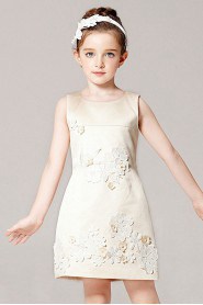 A-line Flower Girl Dress