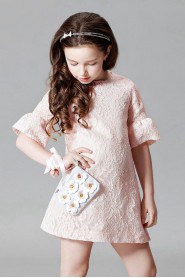 A-line Lace Flower Girl Dress