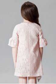 A-line Lace Flower Girl Dress