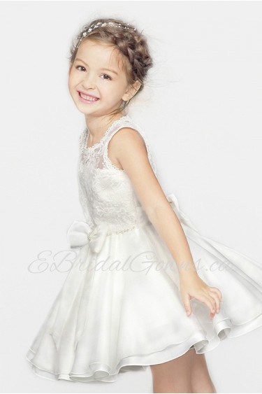 A-line Flower Girl Dress