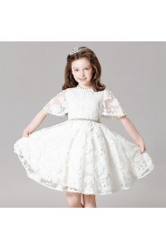 A-line Flower Girl Dress